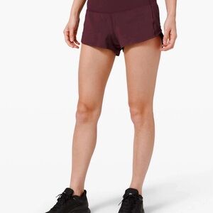 Lululemon Speed Up 2.5 Women's Shorts
